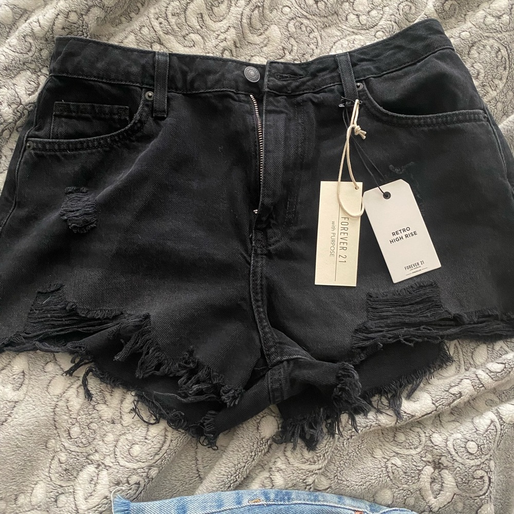 Black forever 21 shorts